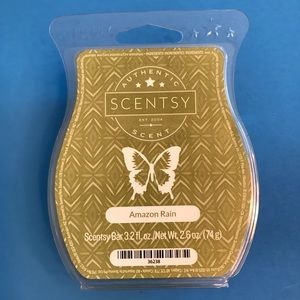 NEW SCENTSY AMAZON RAIN wax Bar.